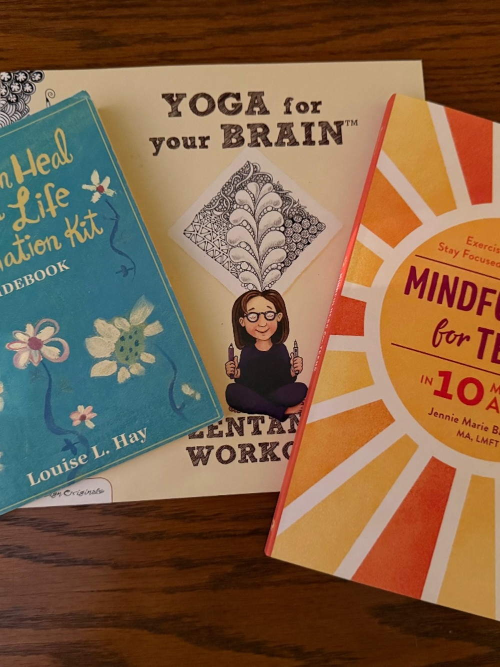 ✨Mindfulness, Affirmations & Zentangle® Book Set of 3 ✨